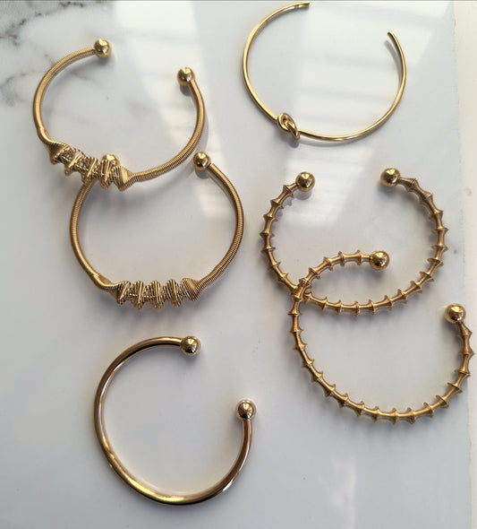 Bangle bracelets
